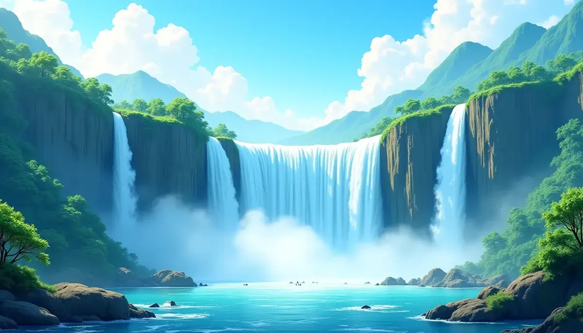 Самый известный водопад Китая — Huangguoshu