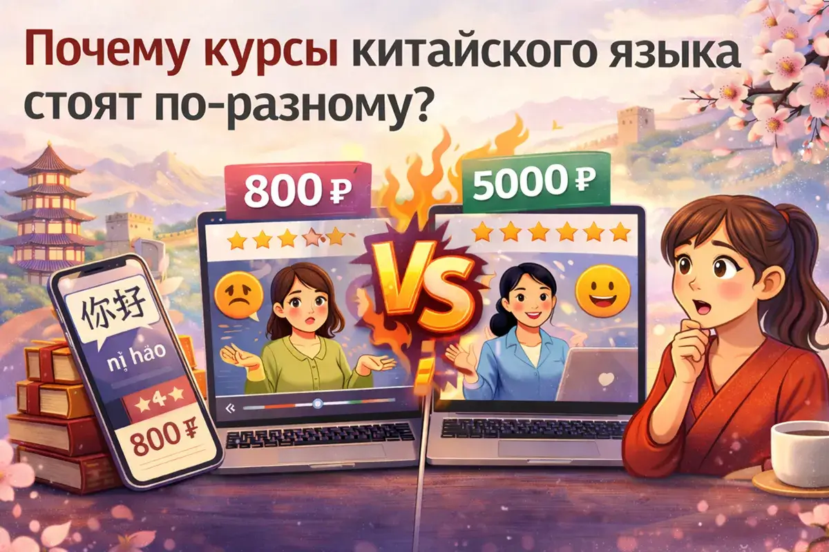Почему курсы китайского языка стоят по-разному