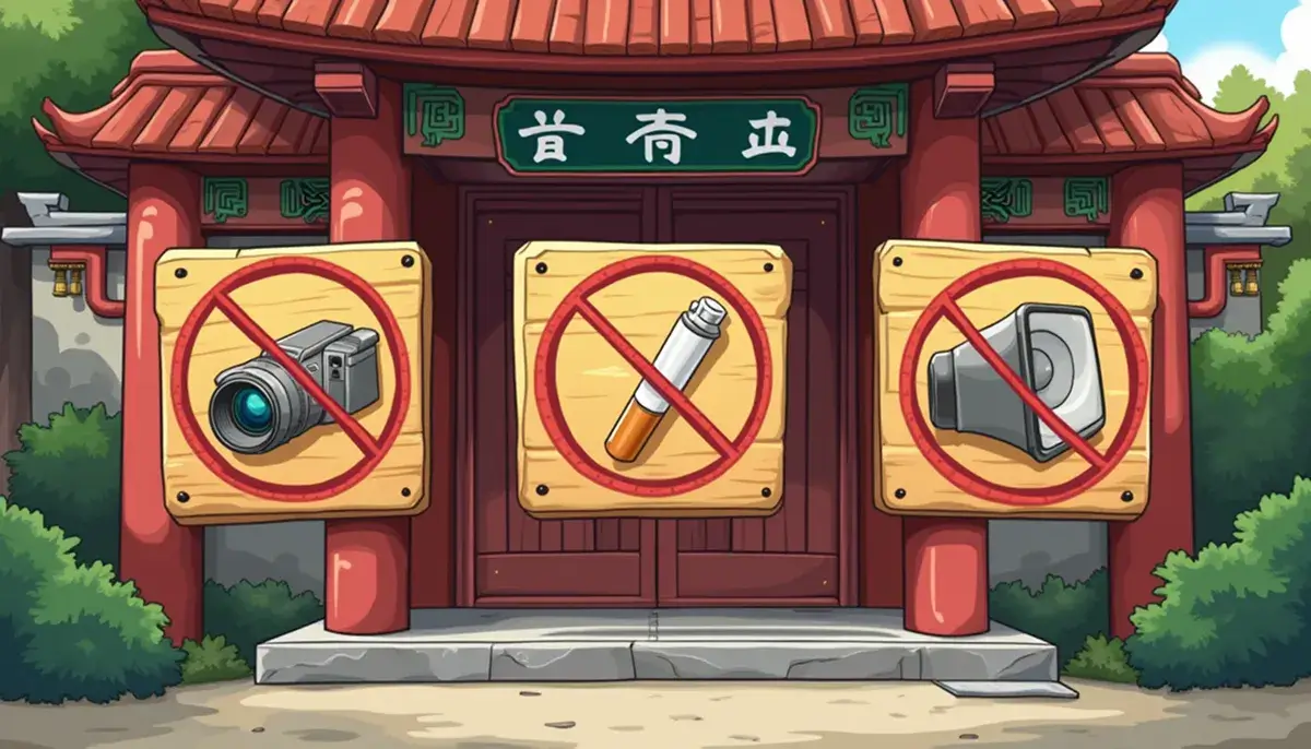 Правила посещения храмов и исторических мест в Китае