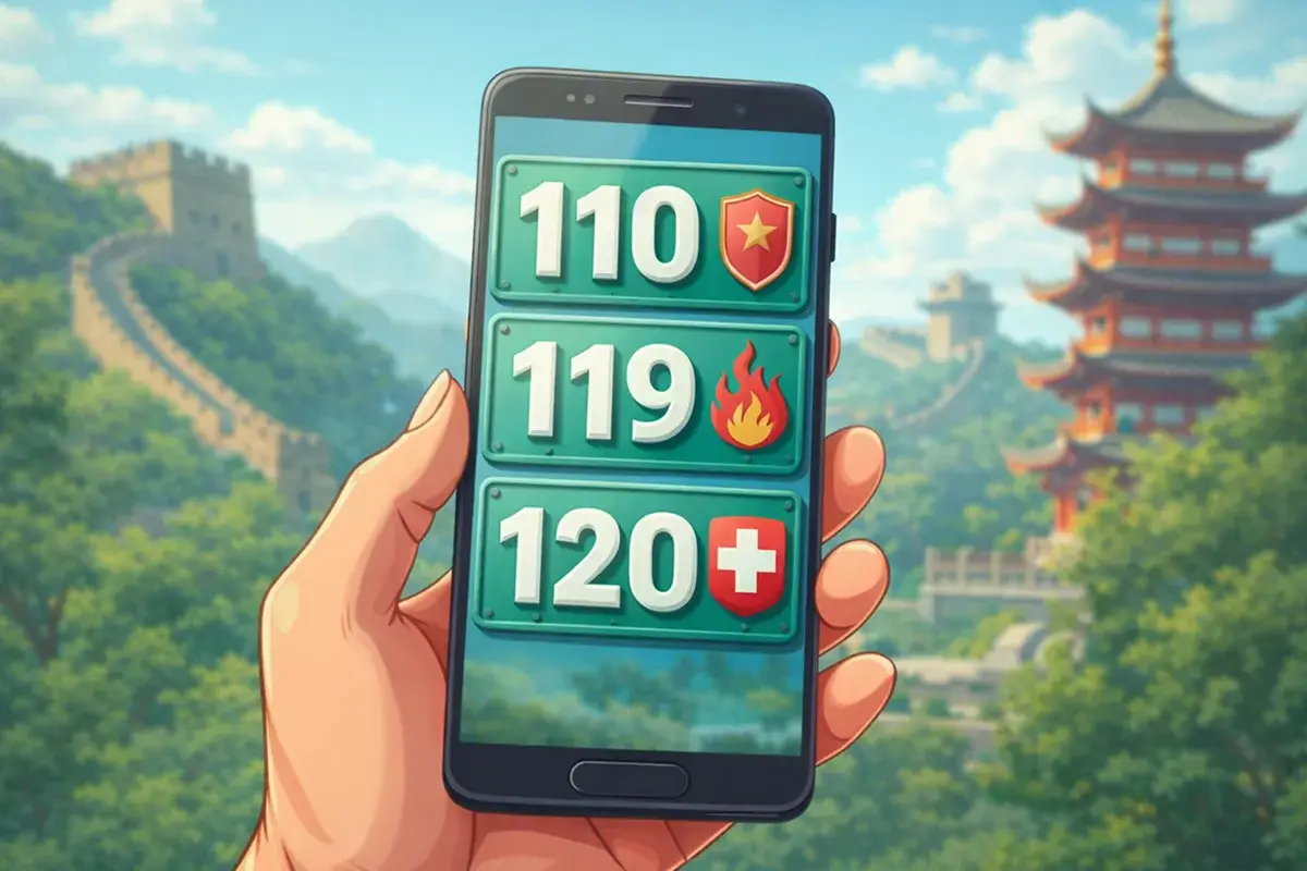 Телефоны экстренных служб в Китае: важные номера для туристов